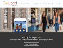Tablet Screenshot of golocalapps.com